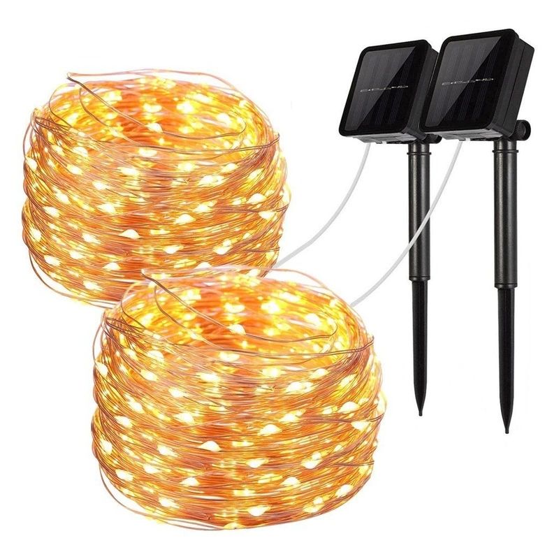 Solar Fairy Lights Outdoor 2 pack