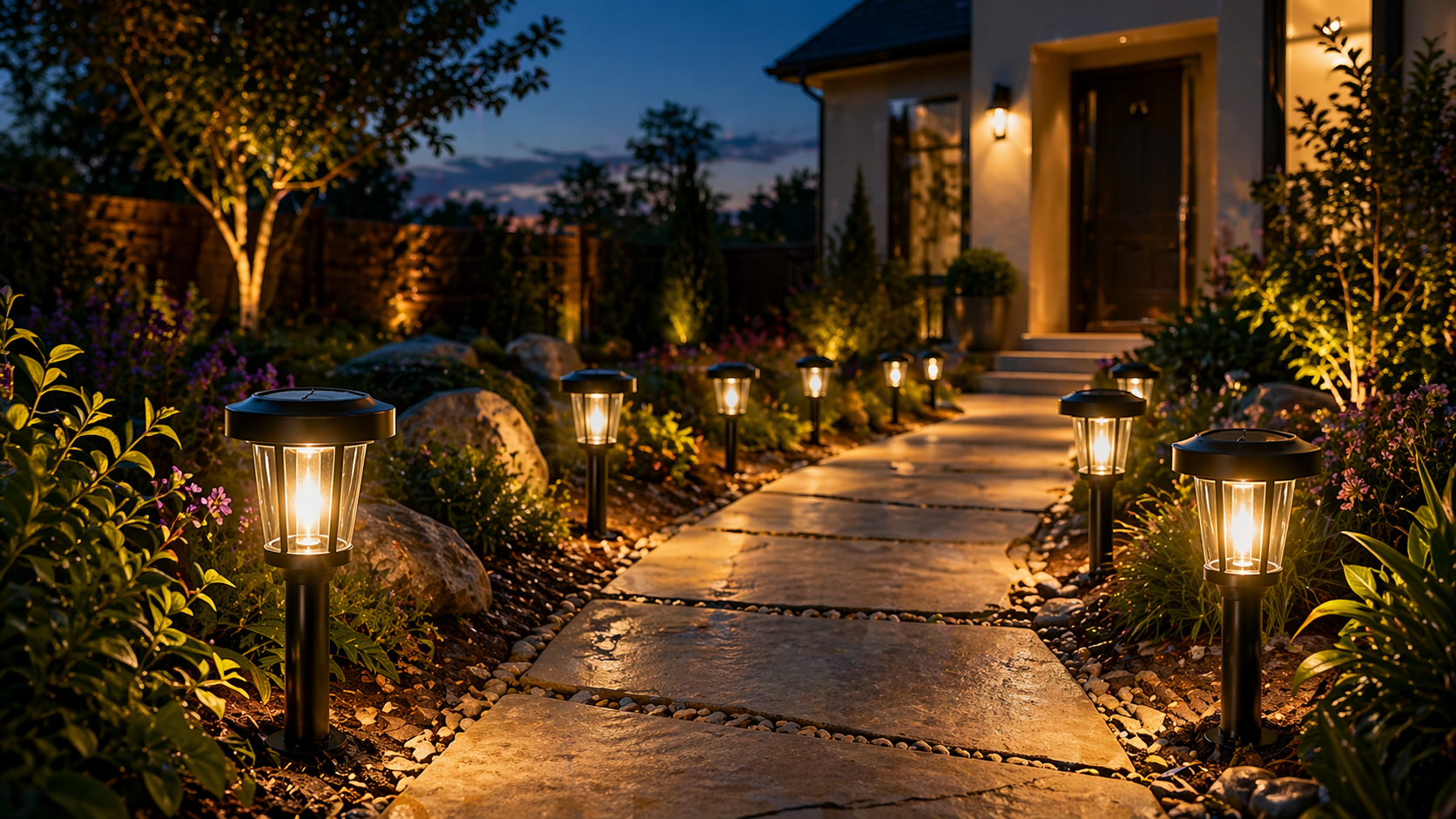 Solar Pathway Lights