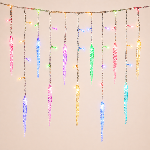 LED Icicle Christmas Lights Outdoor