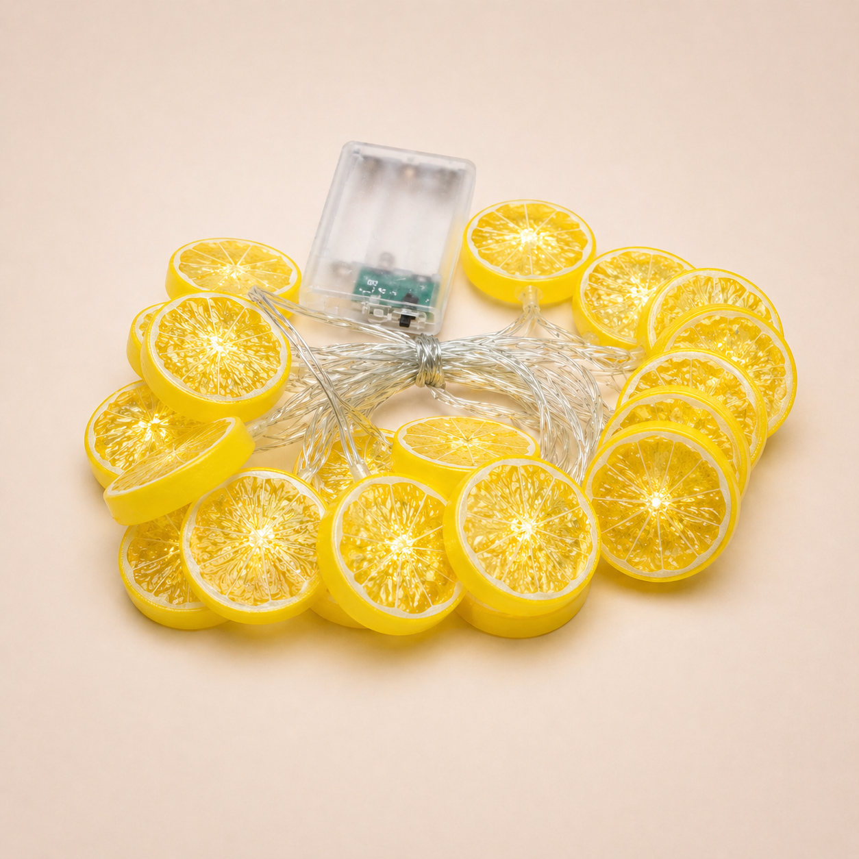 Lemon Slice LED String Lights USB