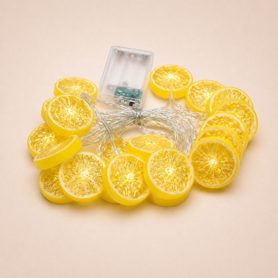 Lemon Slice LED String Lights USB