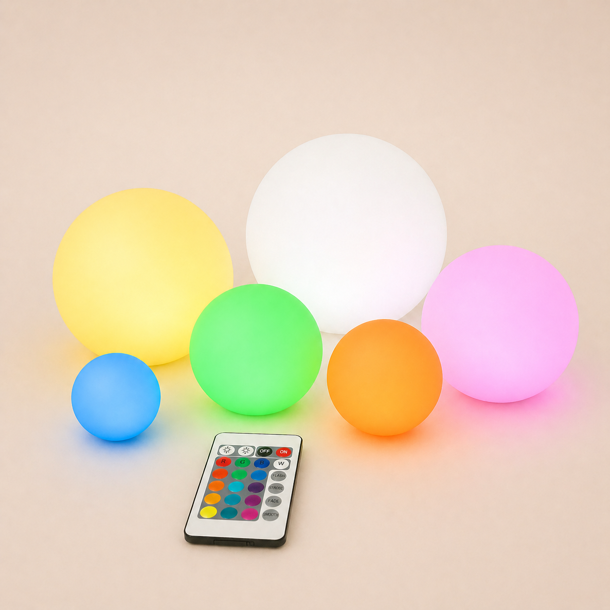 Modern LED Orb Lights Outdoor