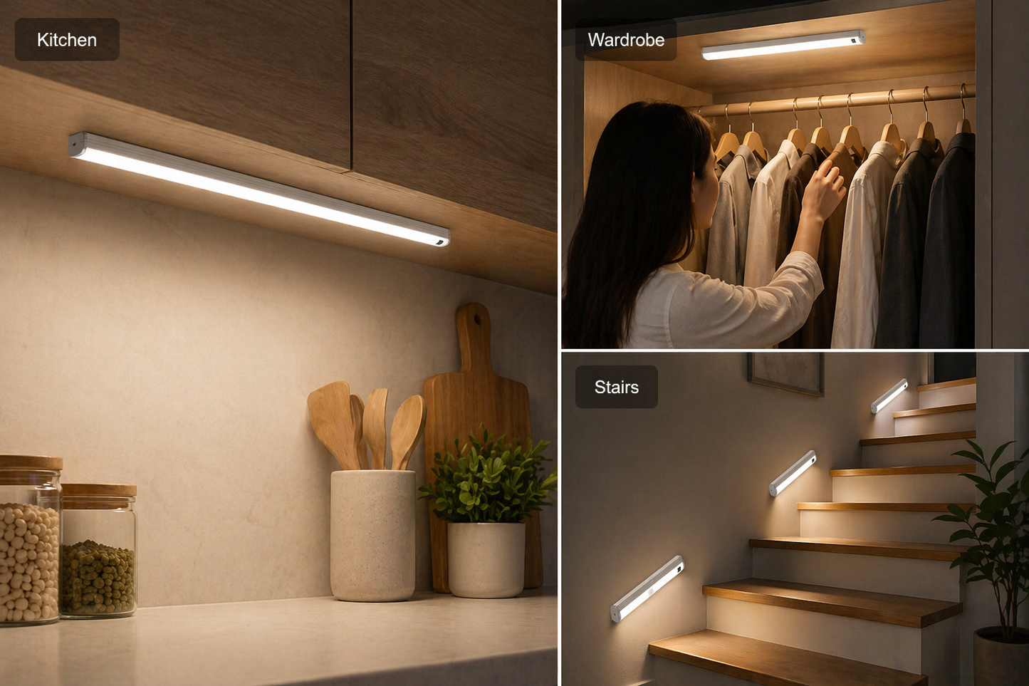 Motion Sensor LED Closet Light Multi use