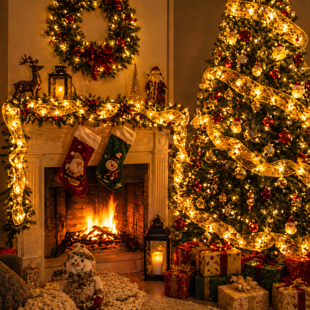 Wrap Your Tree in Pure Festive Elegance