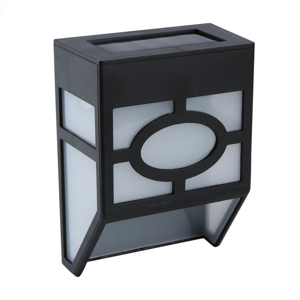 Retro LED Garden Wall Lamp White