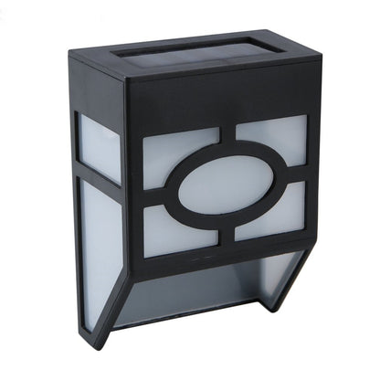 Retro LED Garden Wall Lamp White
