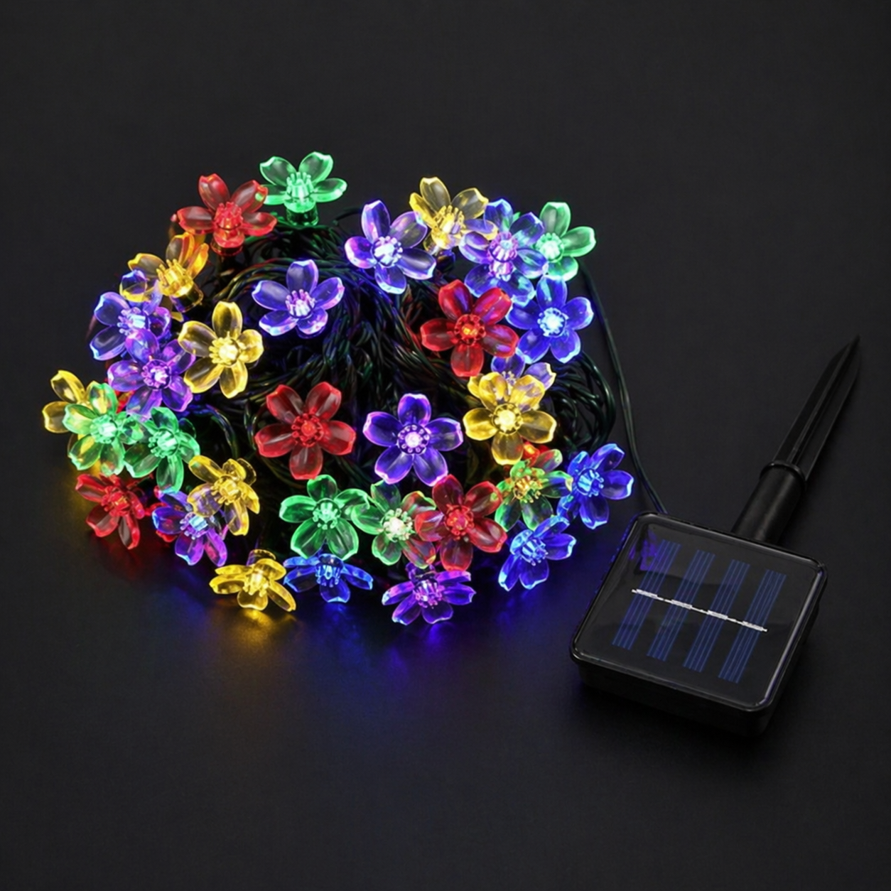 Where Your Garden Blooms with Light at Night