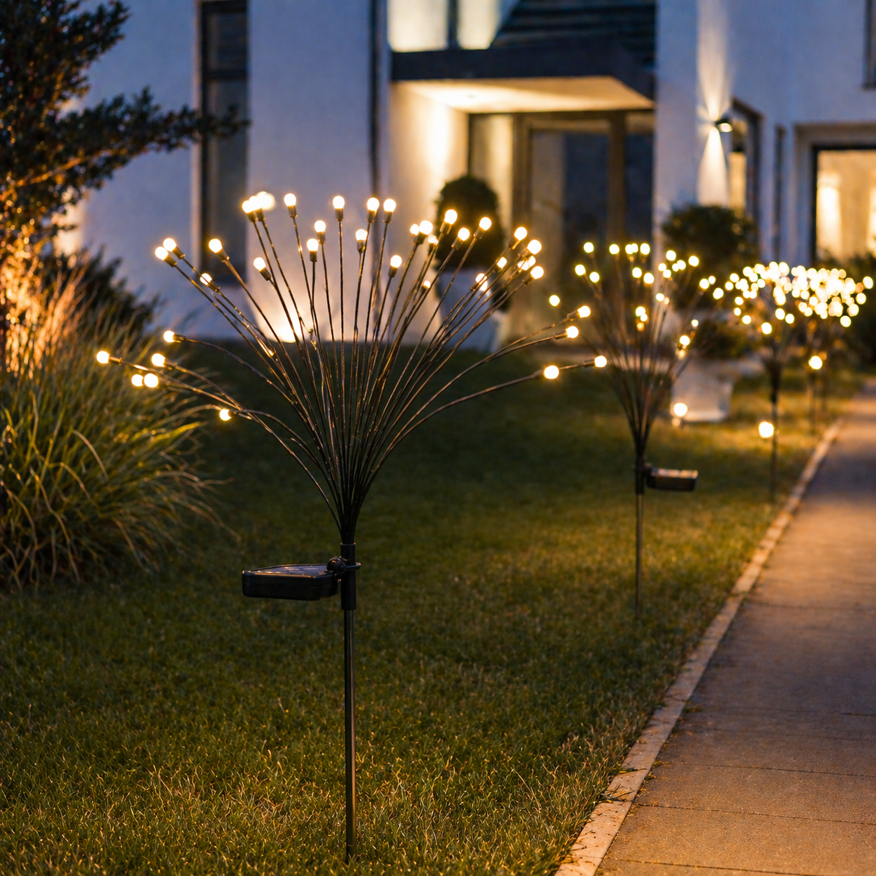 A Garden That Comes Alive After Dark