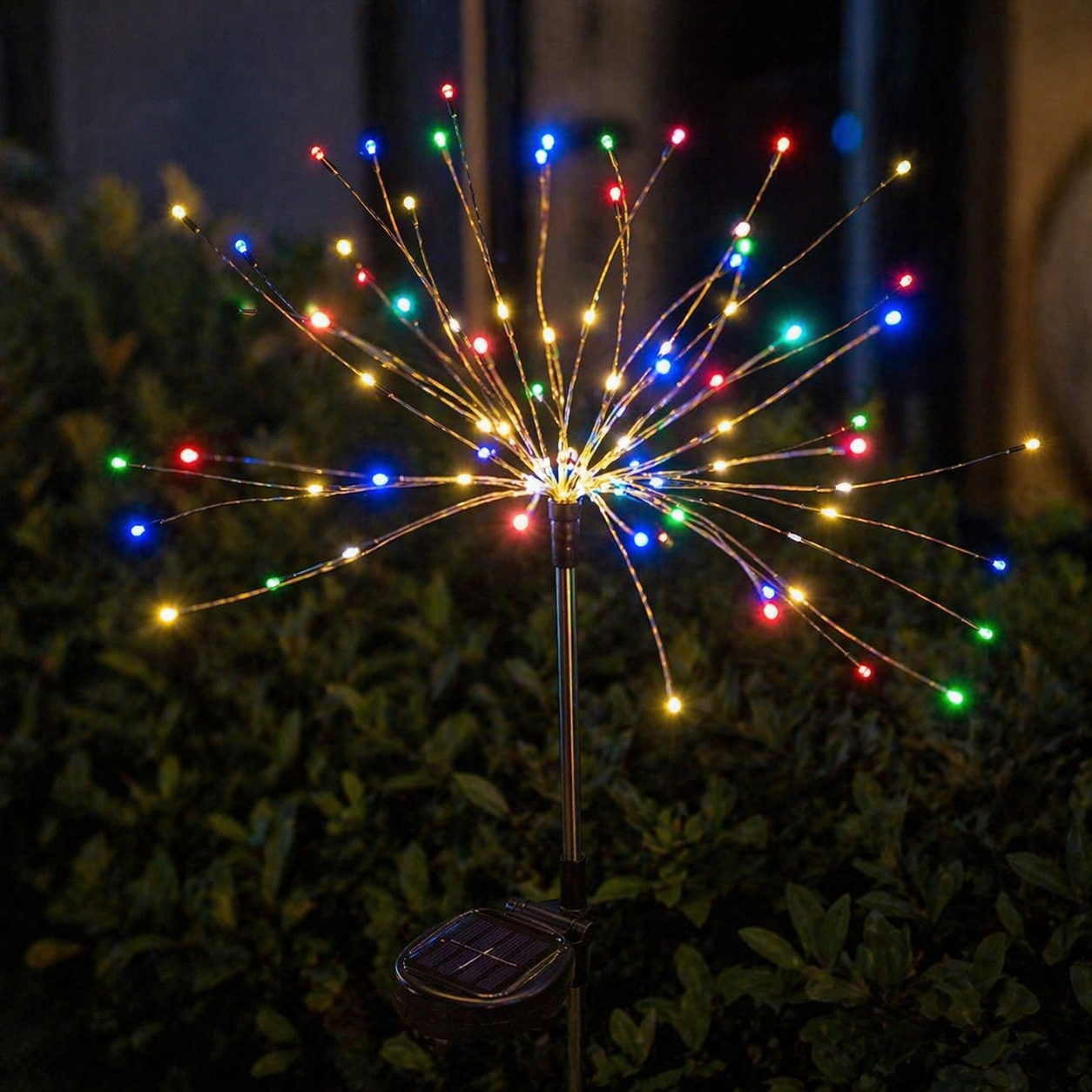 Solar Firework Lights Outdoor Garden