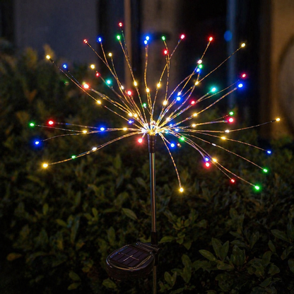 Solar Firework Lights Outdoor Garden