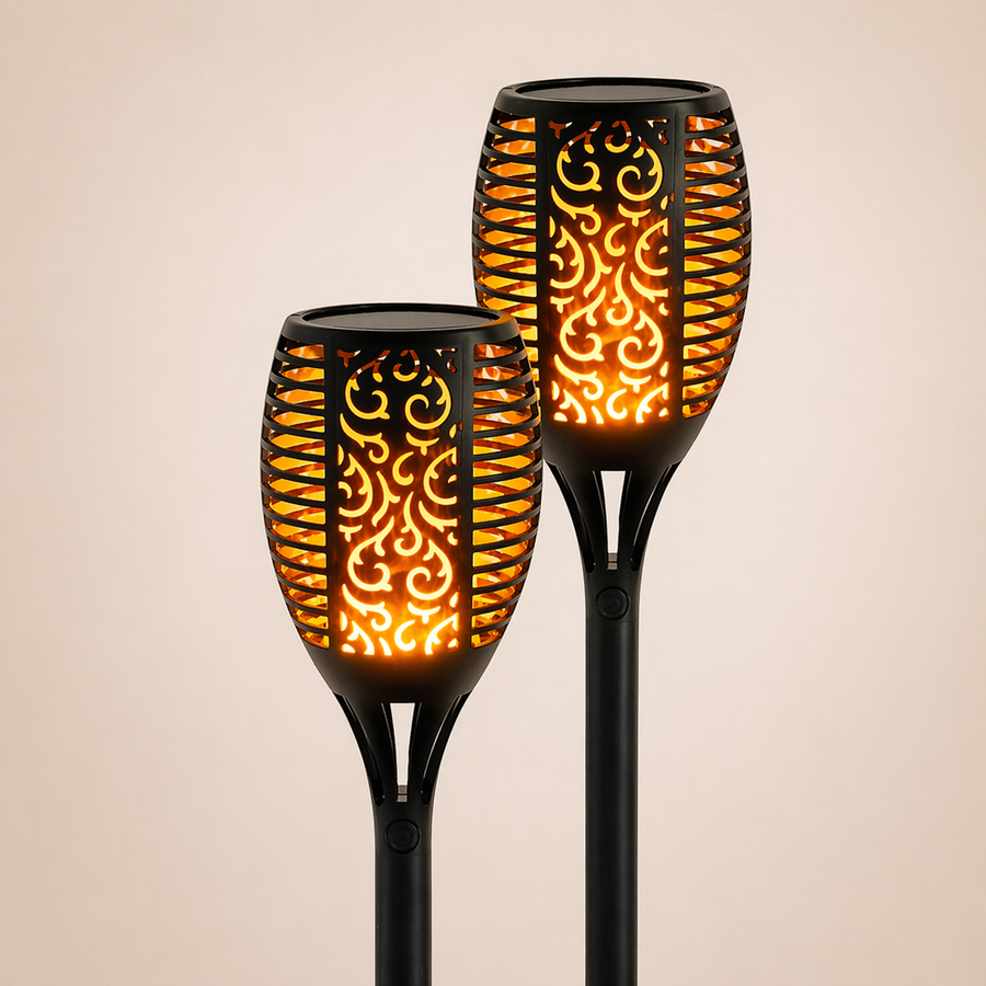 Solar Flame Torch Lights Outdoor