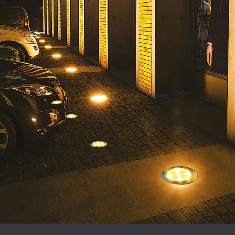 Solar Inground Lights Outdoor Parking
