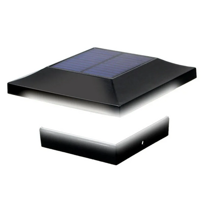 Solar LED Post Deck Cap Light Fence White