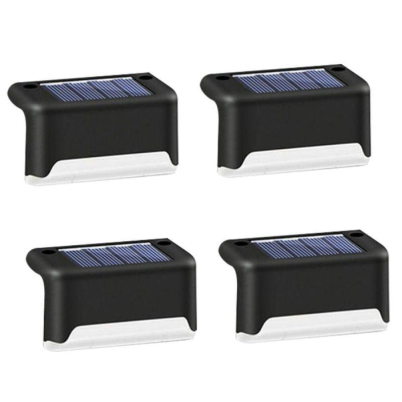 Solar LED Stair Lights Outdoor 4 pack
