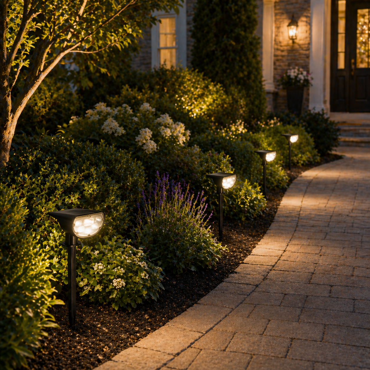 Solar Landscape Spotlights Outdoor Multi