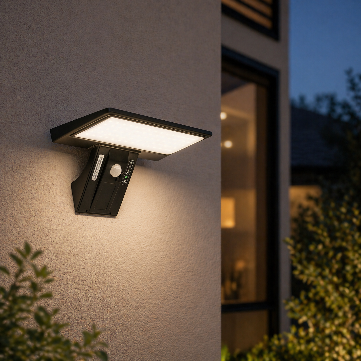 Solar Outdoor Light 90 LED Wall