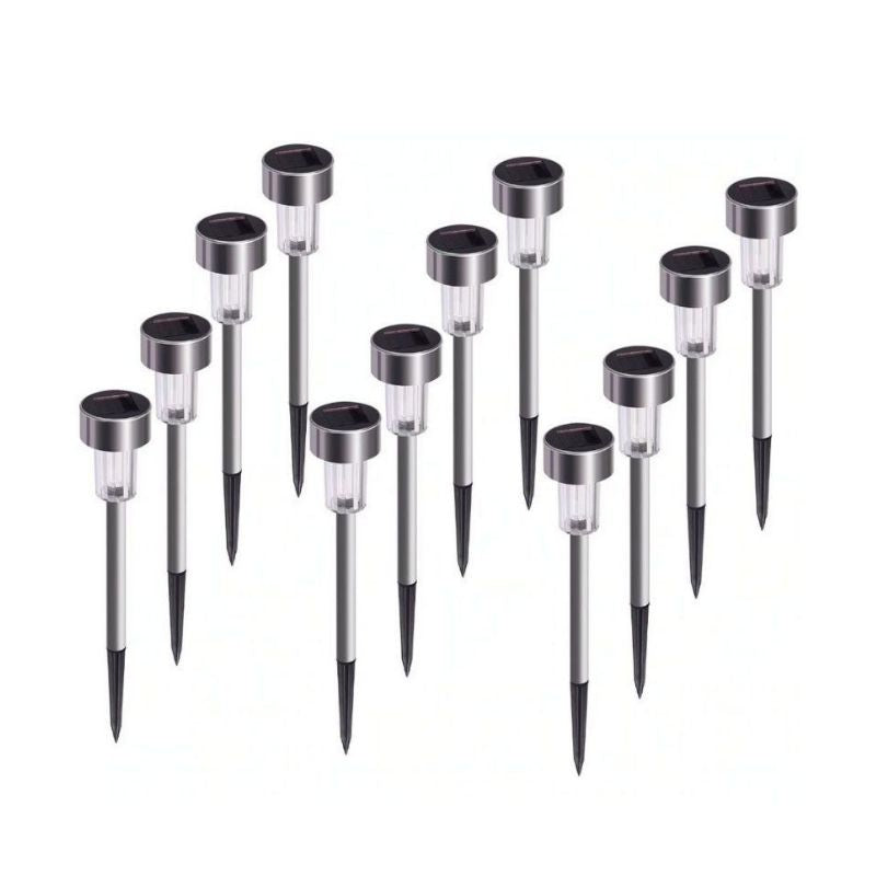 Solar Pathway Lights Outdoor Front yard White