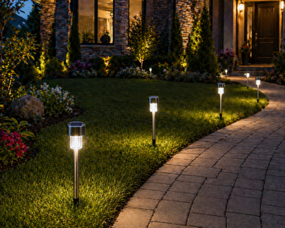 Solar Pathway Lights Outdoor Front yard
