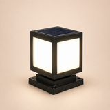 Solar Pillar Square Light