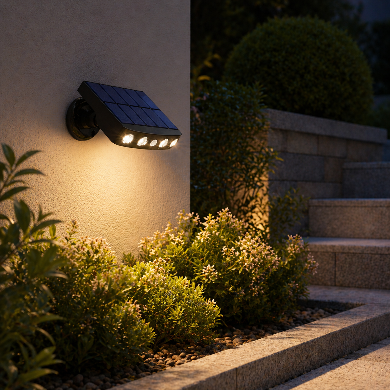 Solar Spotlight Outdoor LED Garden