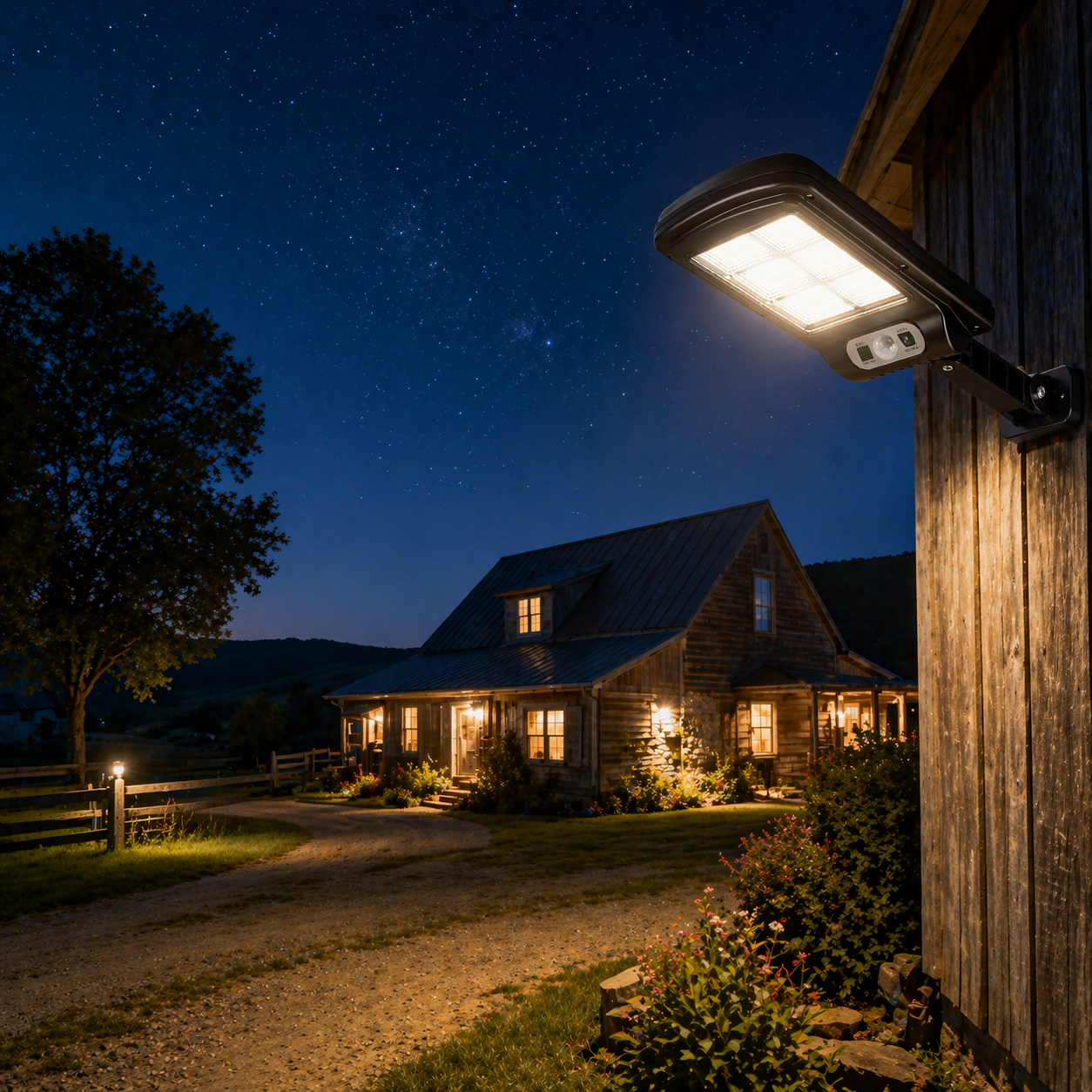 Solar Wall Lights Outdoor Village 