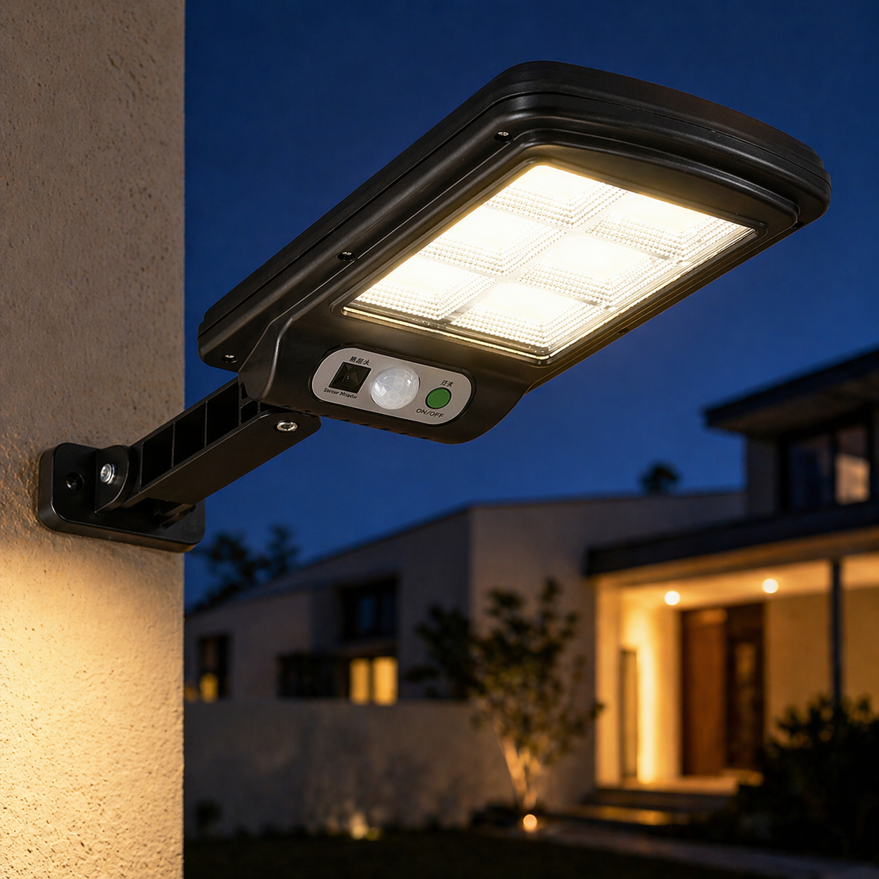 Solar Wall Lights Outdoor night