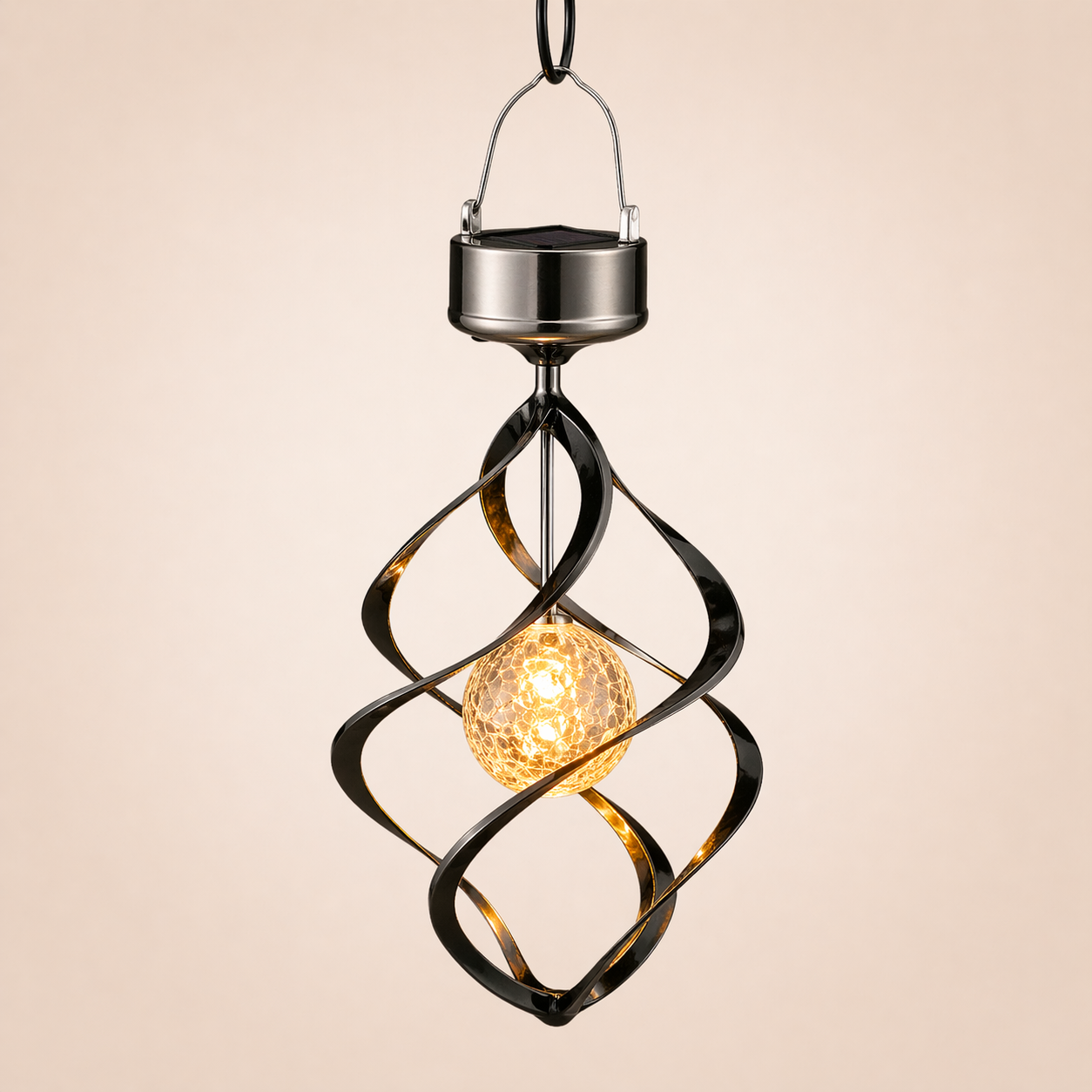 Solar Wind Chime Lights