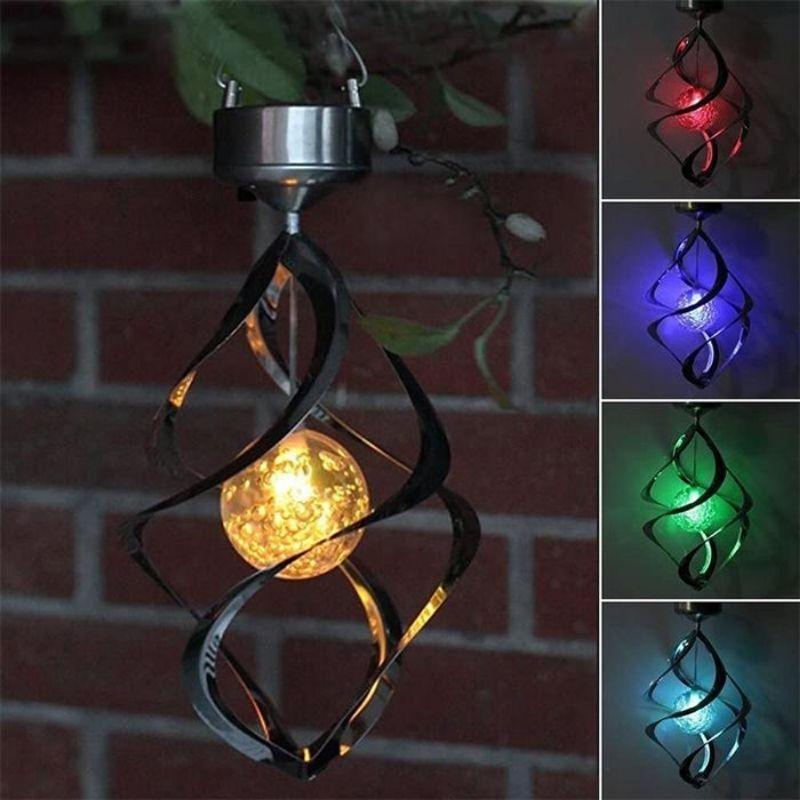 Solar Wind Chime Lights multicolor 