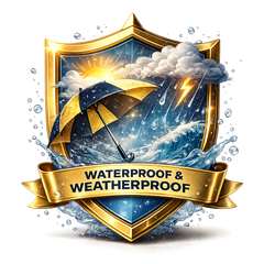 💧 Waterproof & Weatherproof